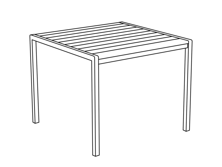 Icon of a table