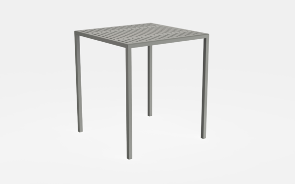 San Antonio Bar Height Dining Table powder-coated steel outdoor bar table