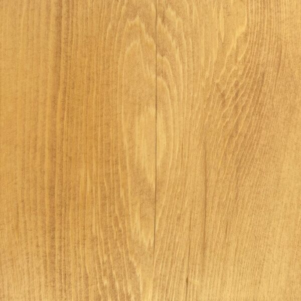 Stained Alaskan Yellow Cedar boards showing the warm golden tone and straight grain