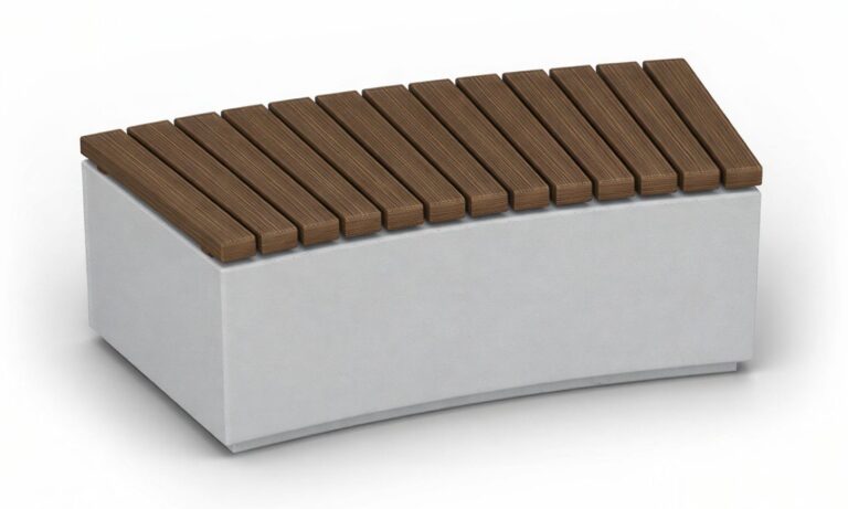 Kebony Seatwall Bench